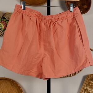 Artizia TNA Elastic Waistband‎ Pull On Outdoor Short Coral Womens Size Large